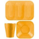 Wegwerp Servies X-Table Goud